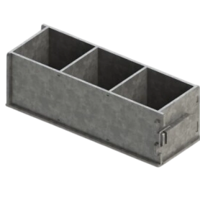 Формы для испытания бетона и раствора изображение 1