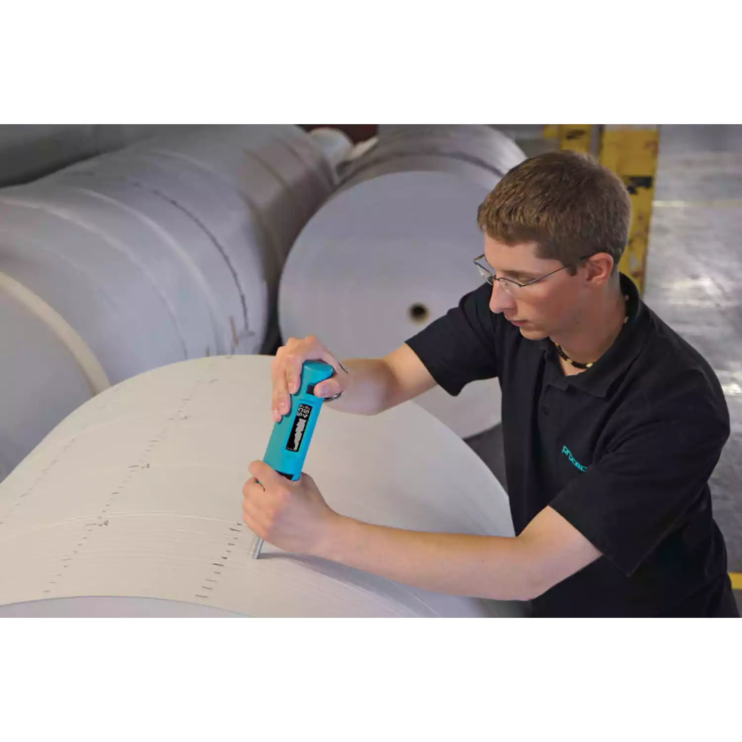 Прибор для определения плотности намотки рулонов бумаги PaperSchmidt - 2