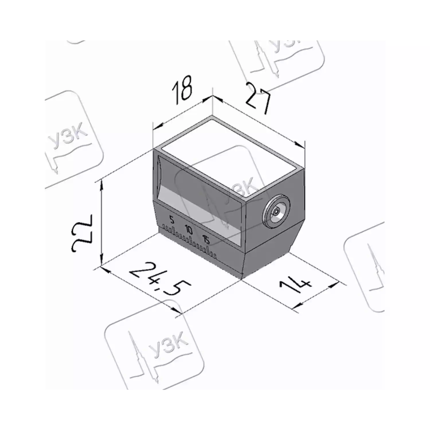 П121-2,5-50-510 (УАЛТ.011.333.00) - 2