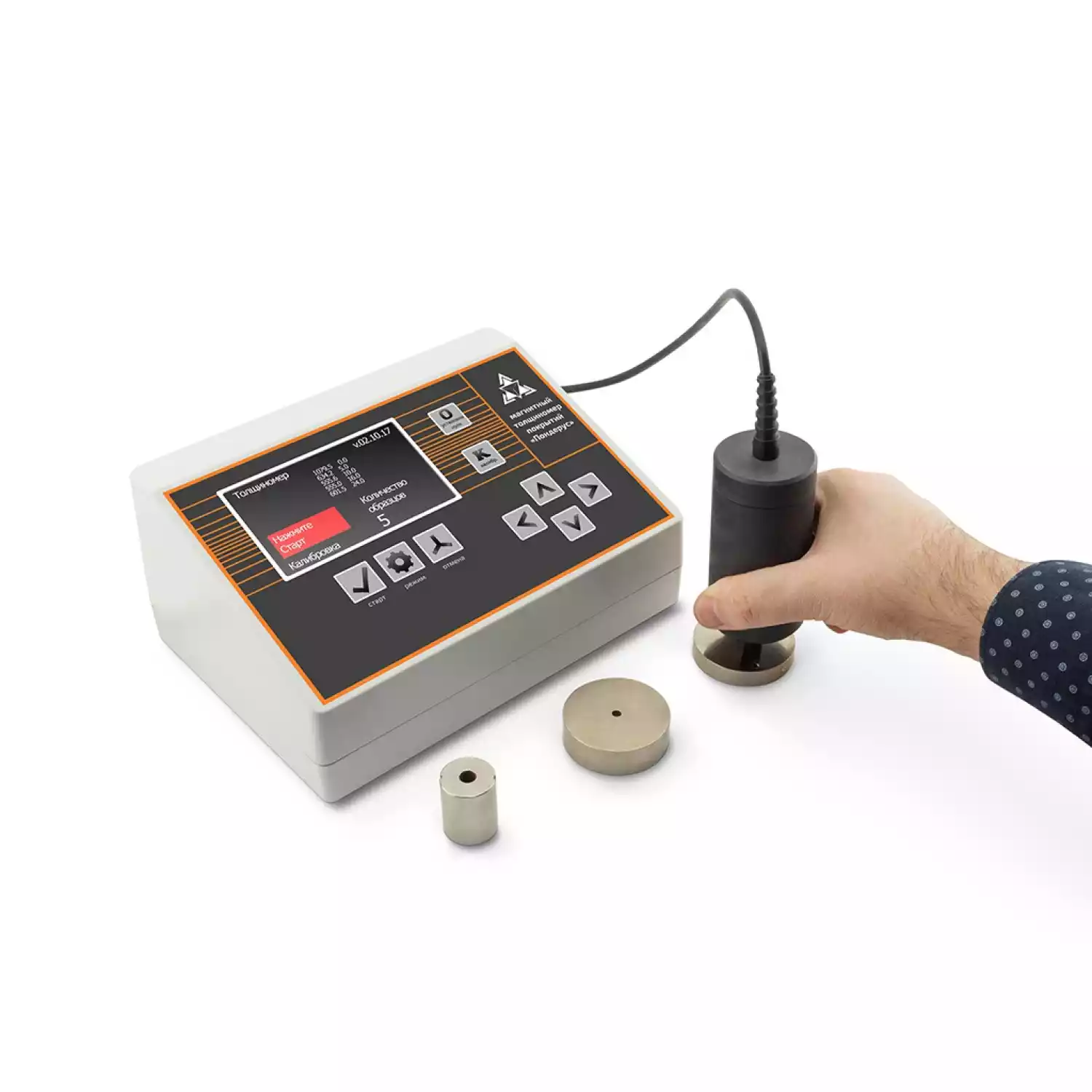 Магнитно-вихретоковый толщиномер покрытий Пондерус - 2