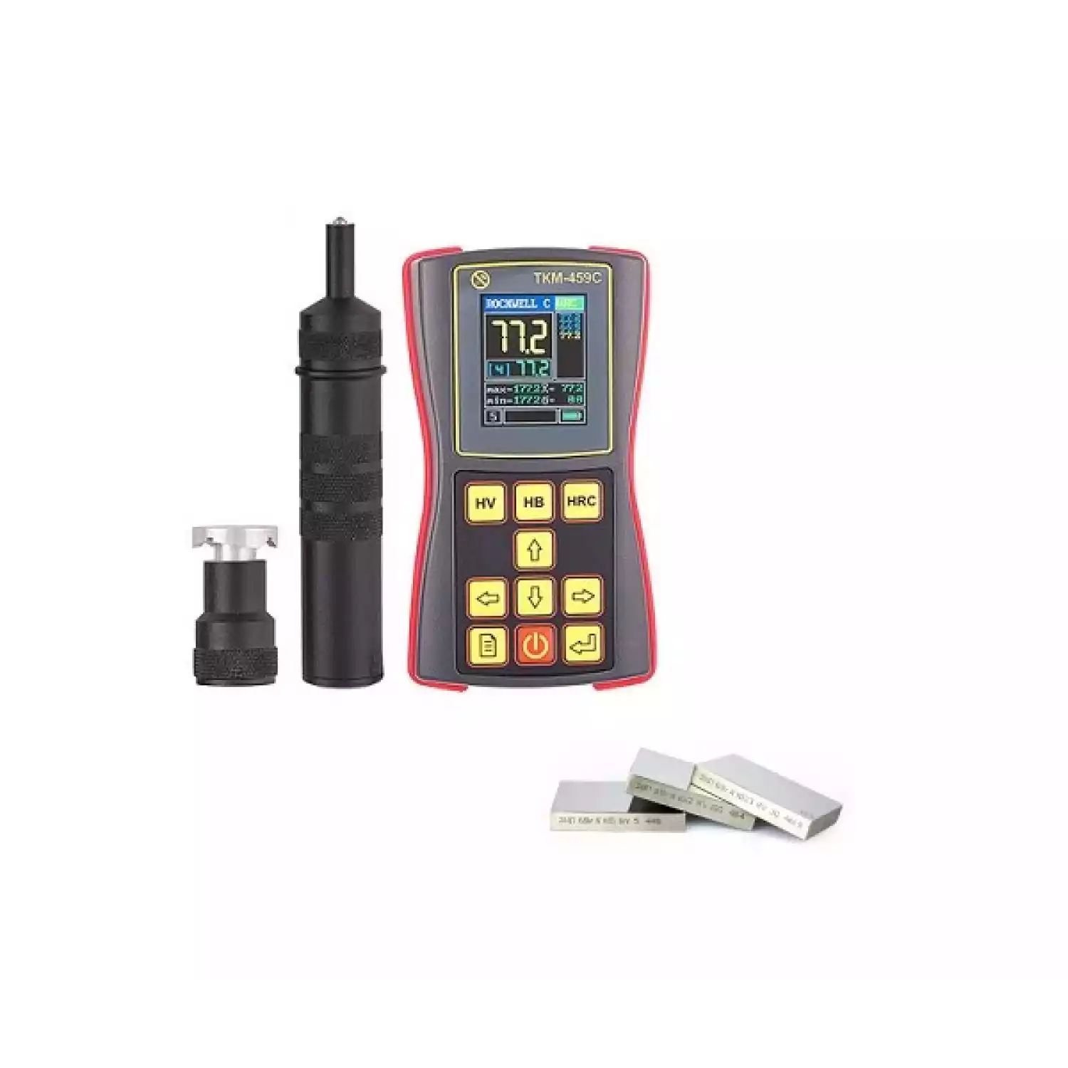 Ультразвуковой твердомер ТКМ-459С в комплекте с мерами твердости - 1