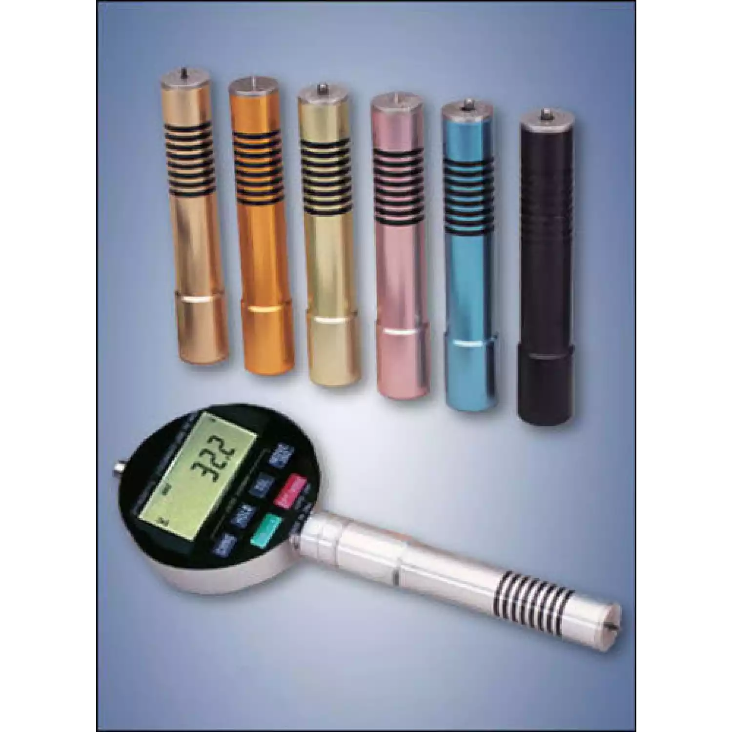 REX MSDD-4 комбинированный твердомер Шора типа А и D с цифровым индикатором - 1