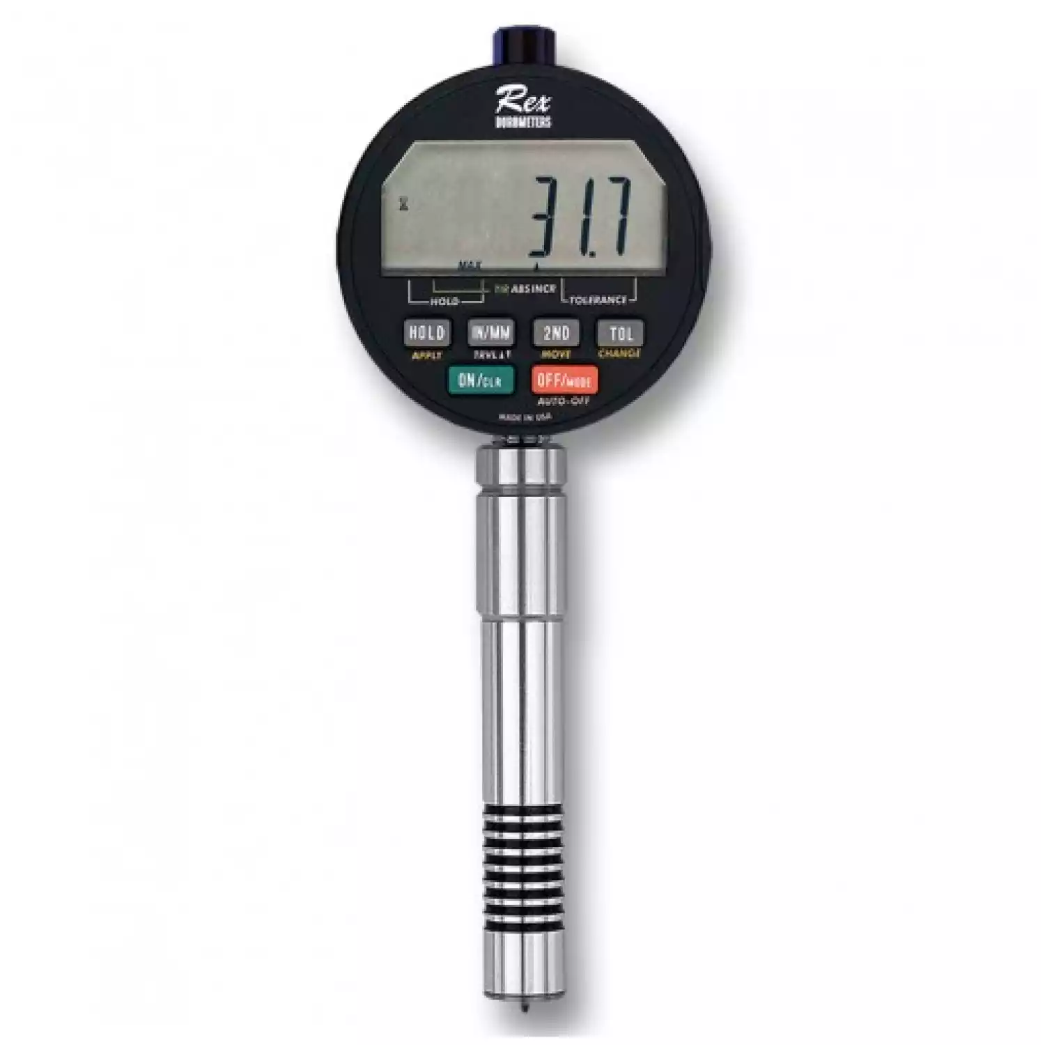 REX DD-4 D — твердомер (дюрометр) Шора тип D с цифровым индикатором - 1