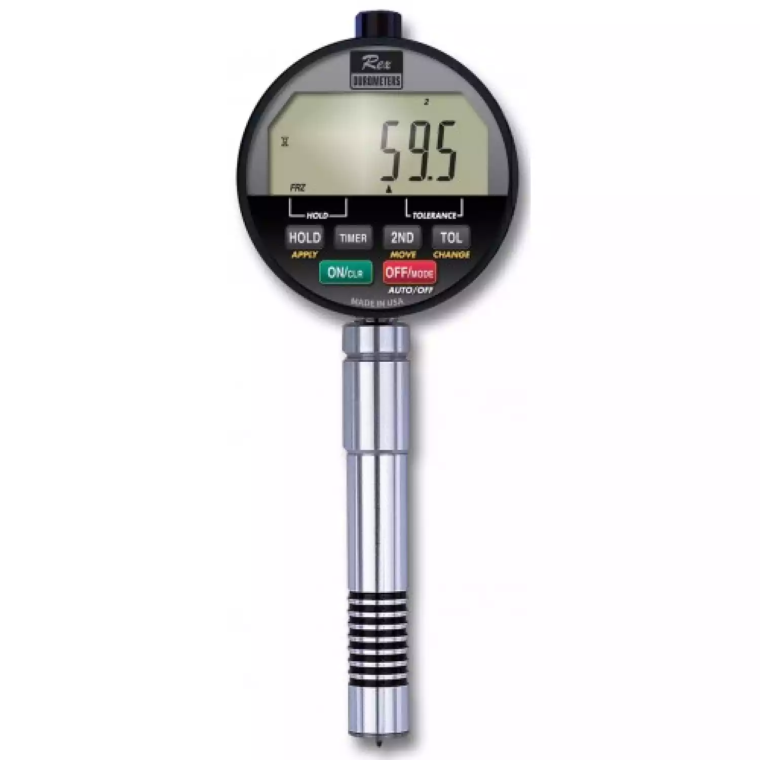 REX DD-5 A — твердомер (дюрометр) Шора тип А с цифровым индикатором - 1