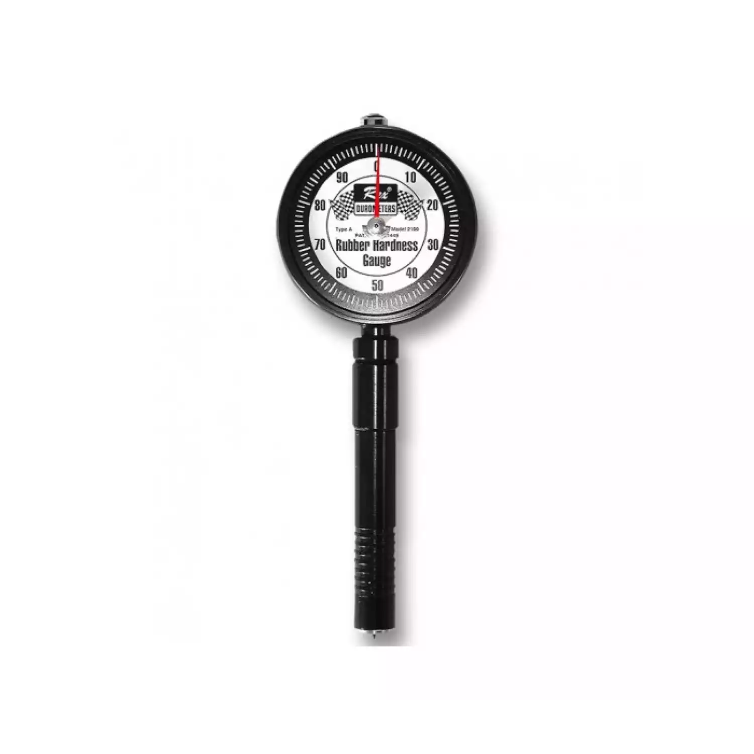 REX 2100 A — твердомер (дюрометр) Шора тип А для гоночных шин - 1
