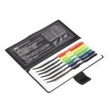 Твердомеры царапающие (тарированные напильники) Tsubosan (комплект из 6 шт) купить в Москве