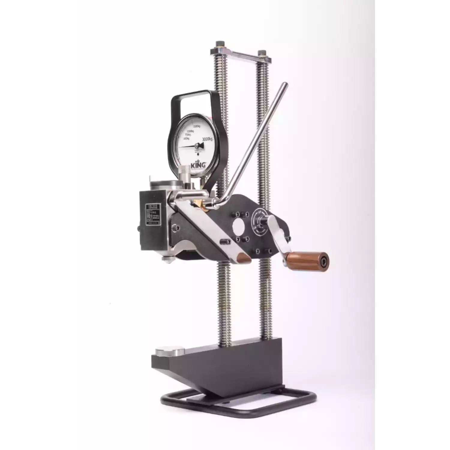 Твердомер металлов переносной гидравлический по Бринеллю King Portable Brinell Tester - 1