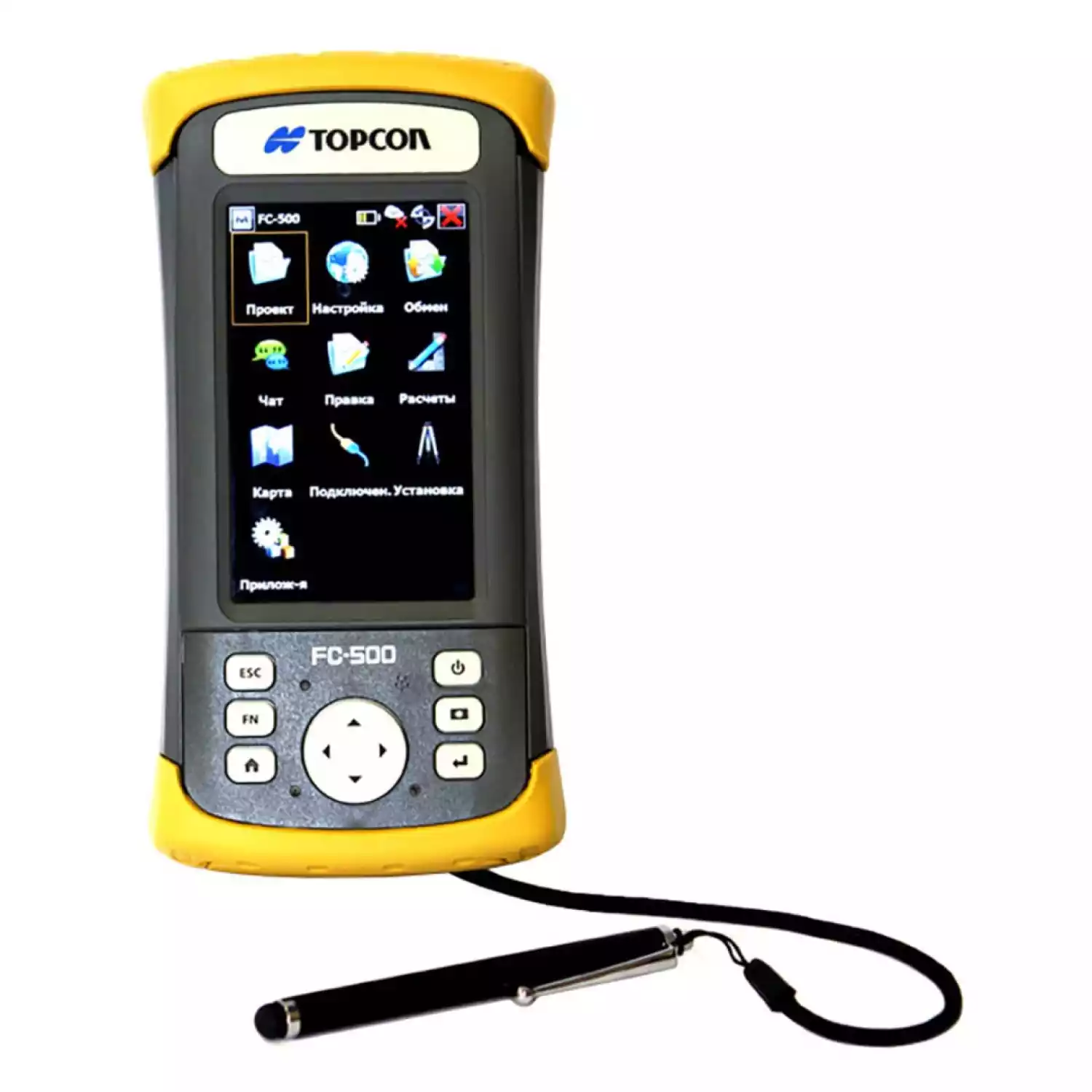 Комплект приемника Topcon Hiper VR UHF/GSM и контроллера FC-500 - 3