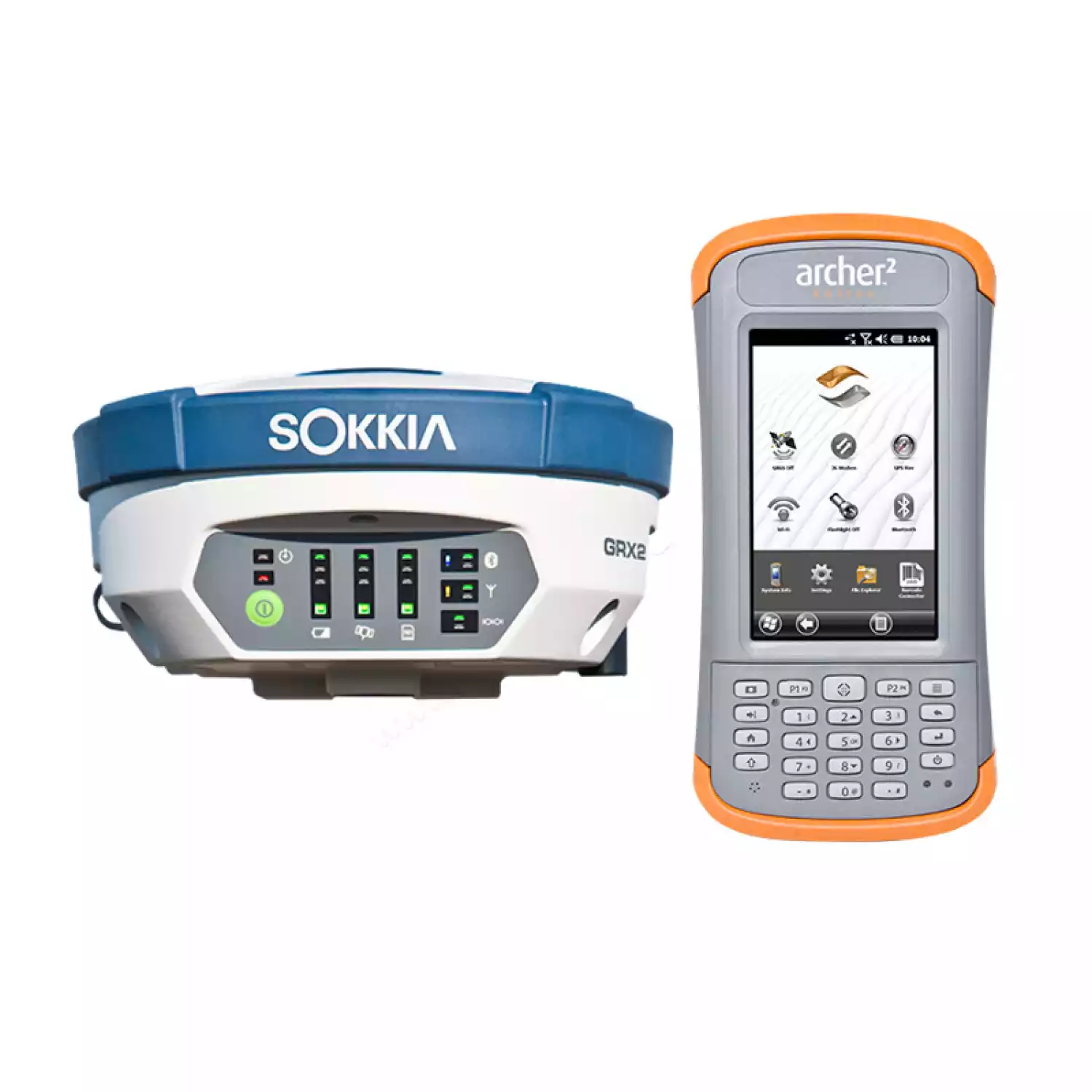 Комплект геодезического спутникового приемника GRX2 с контроллером Archer2 - 1