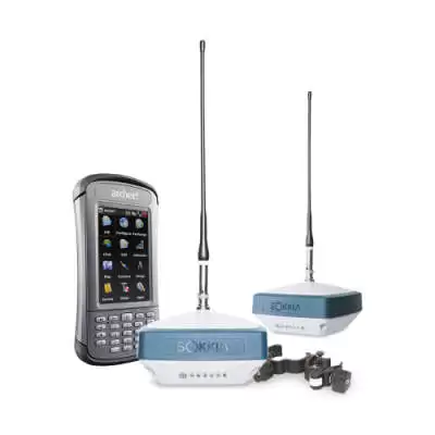 Комплект из двух приемников Sokkia GRX3 с модемами UHF/GSM и контроллера Archer2 - 1