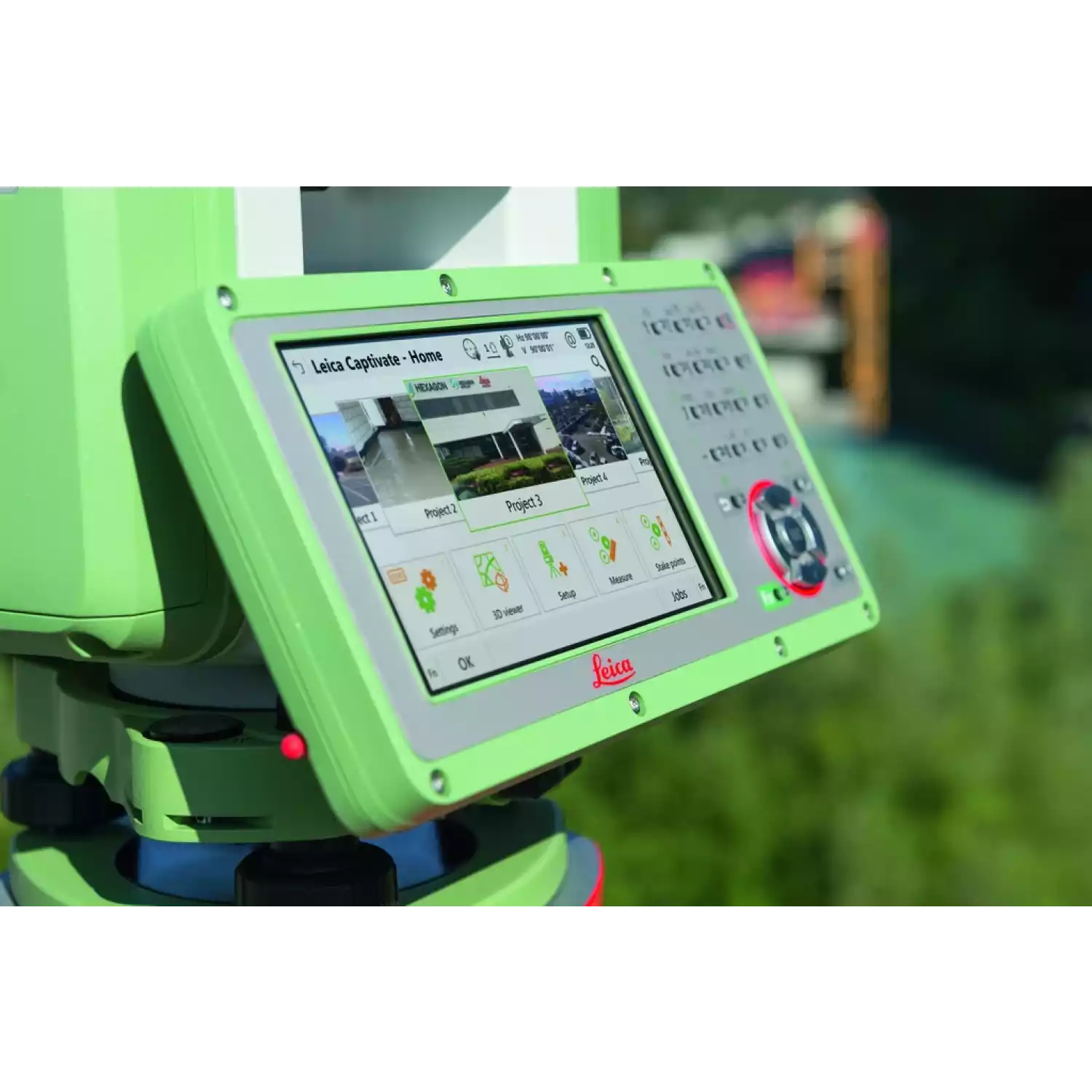 Тахеометр Leica TS10 I R1000 (1"; EGL) - 6