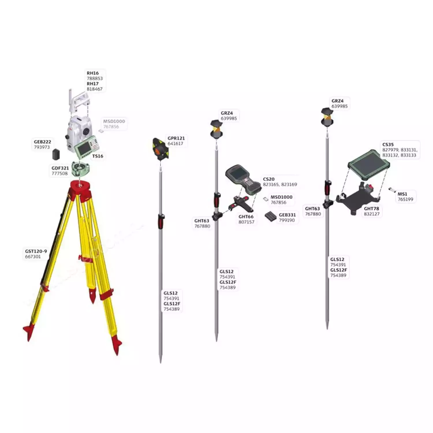 Роботизированный тахеометр Leica TS16 I R500 (1") 917434 - 6