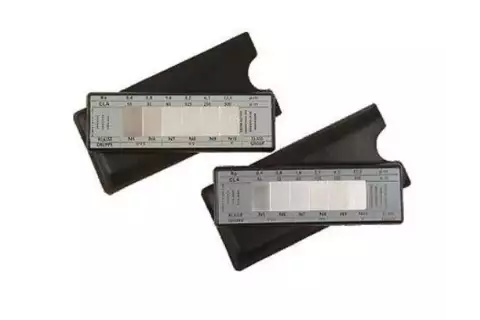 Эталоны шероховатости Rubert и Rugotest Elcometer 129