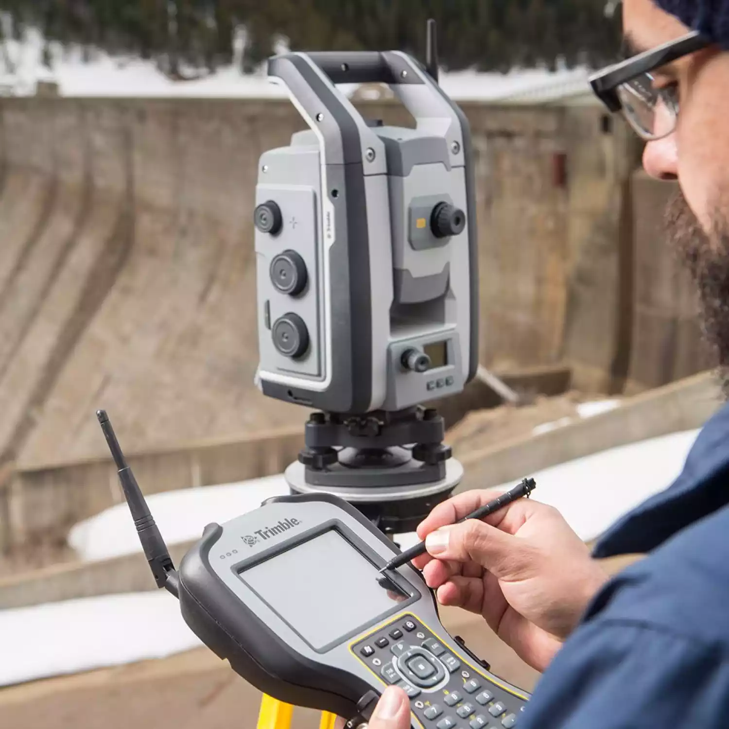 Тахеометр Trimble S9 1" Robotic, DR Plus, Long Range FineLock - 6