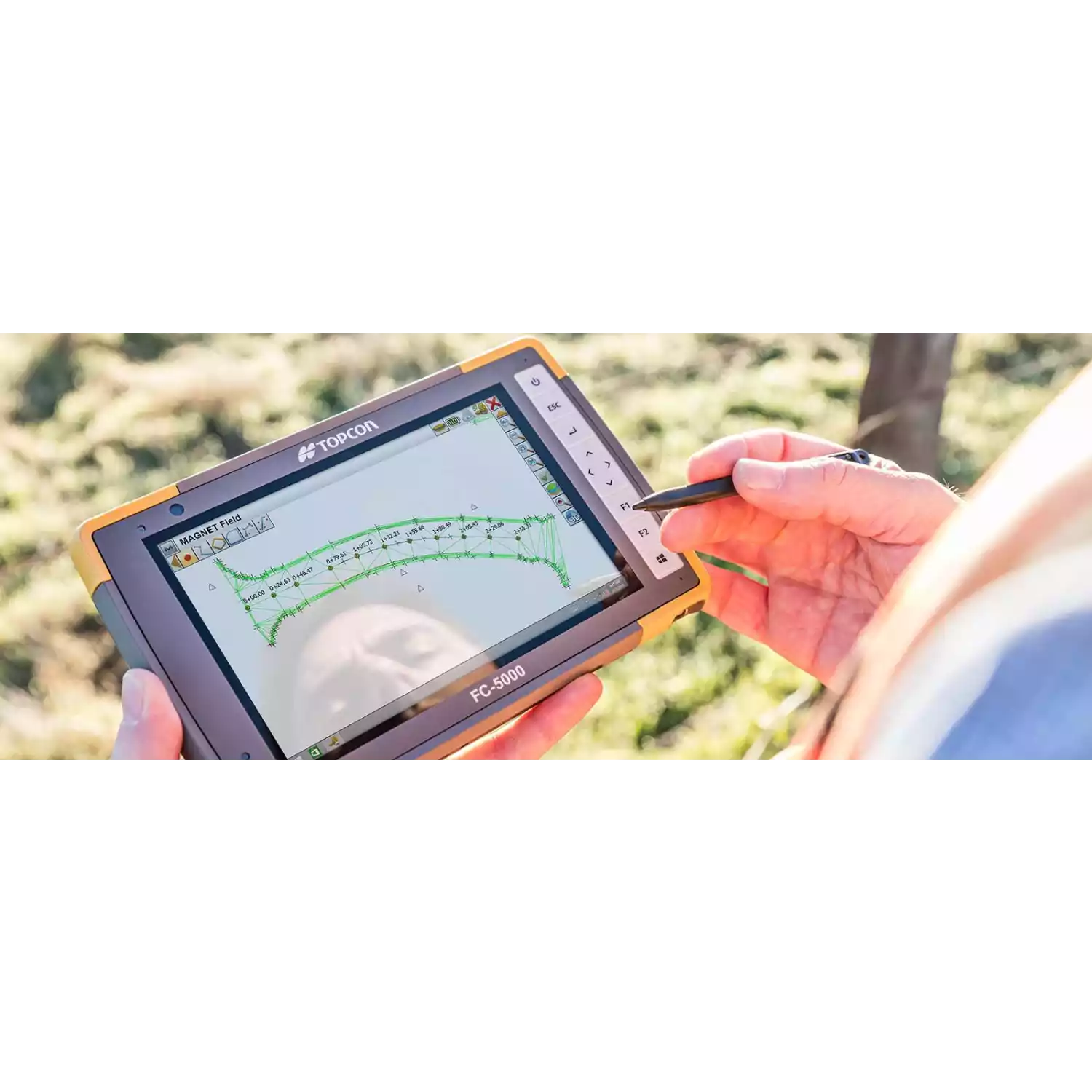 Полевой контроллер TOPCON FC-5000 Geo+4G - 5