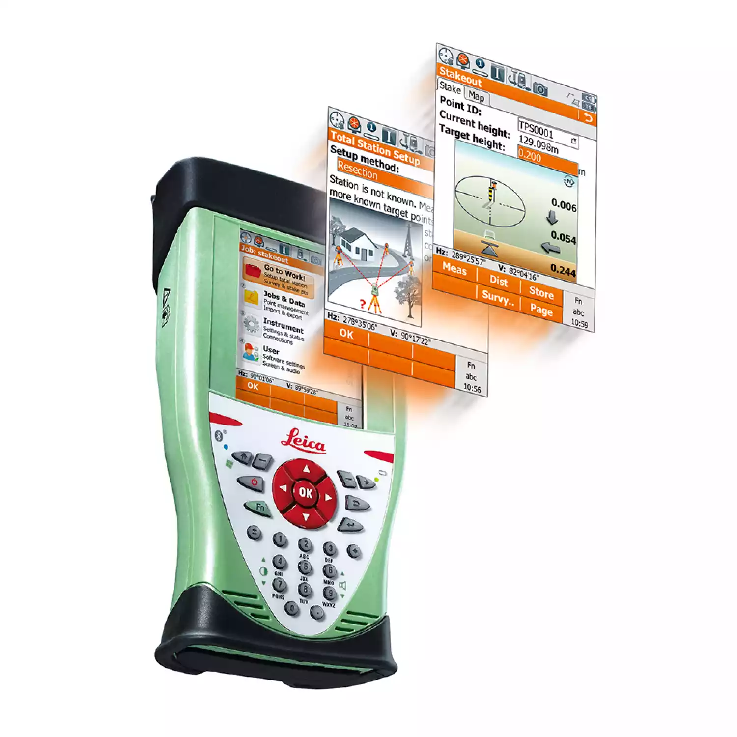 Полевой GPS/GNSS контроллер LEICA CS10 3.5G - 6