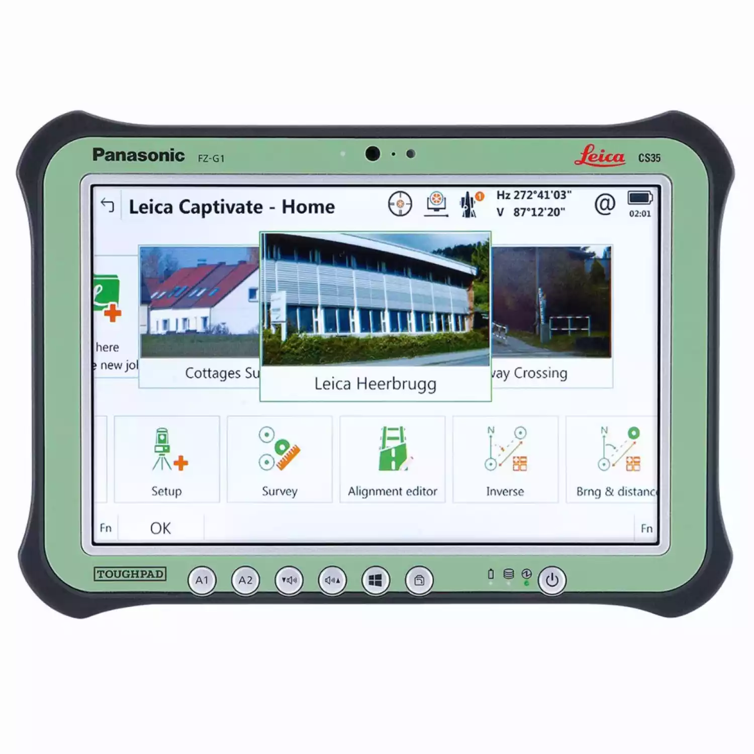 Полевой контроллер Leica CS35 - 1