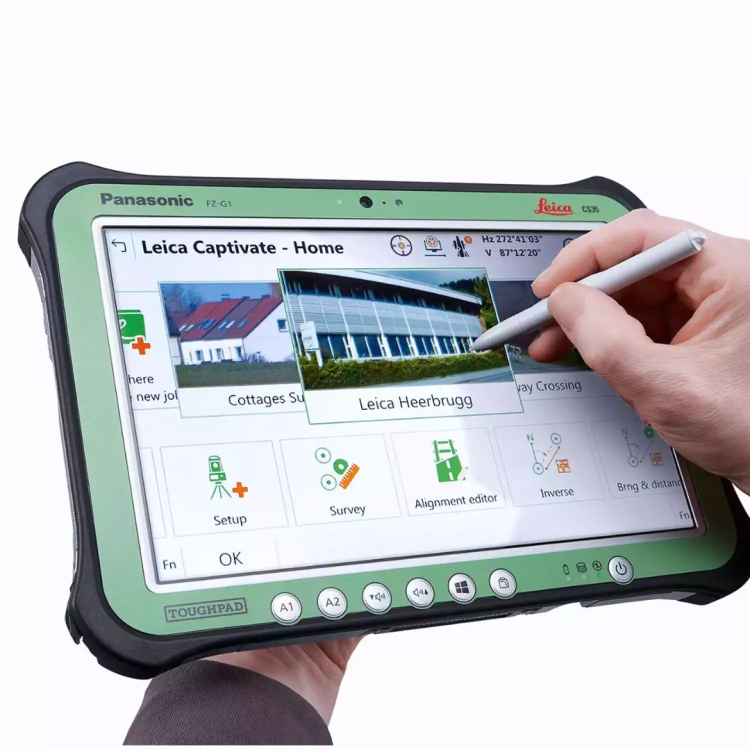 Полевой контроллер Leica CS35 - 3