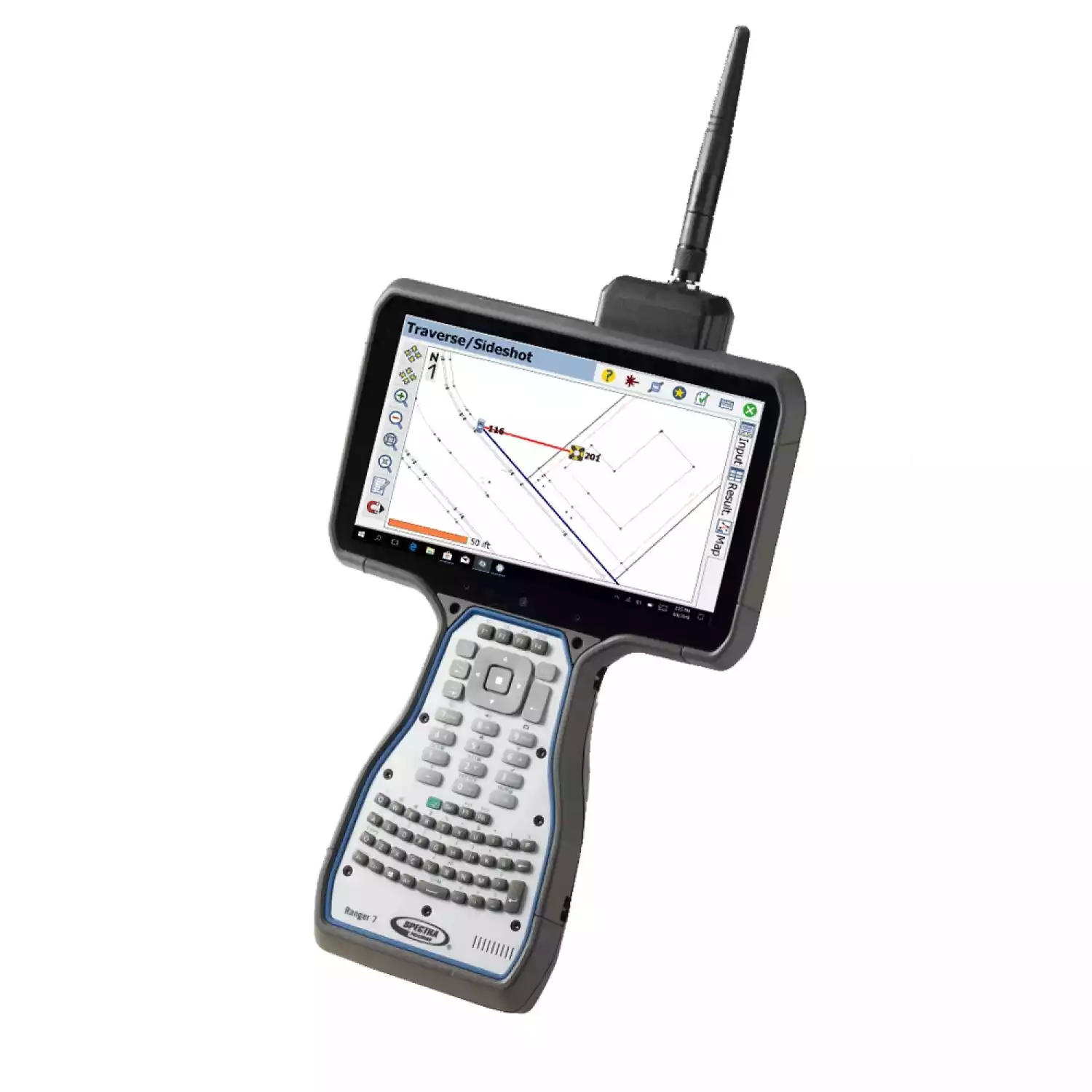 Полевой контроллер Spectra Precision Ranger 7 QWERTY, Worldwide WWAN, Survey Pro Standard - 4