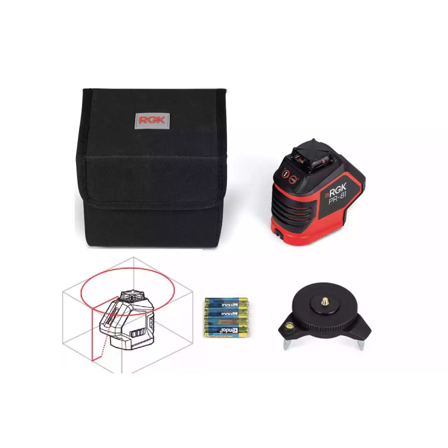 Лазерный уровень RGK PR-81 - 6
