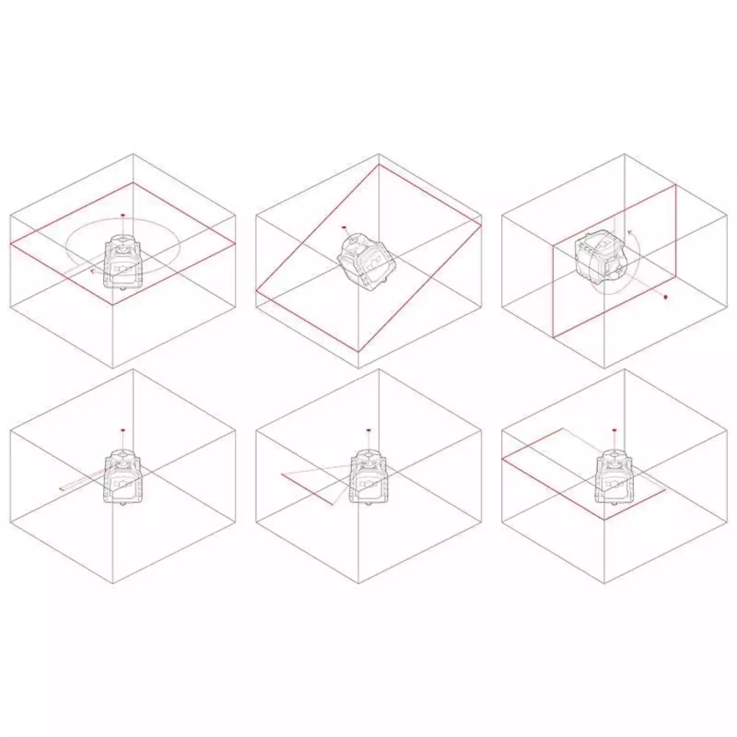 Ротационный нивелир RGK SP-100 - 6