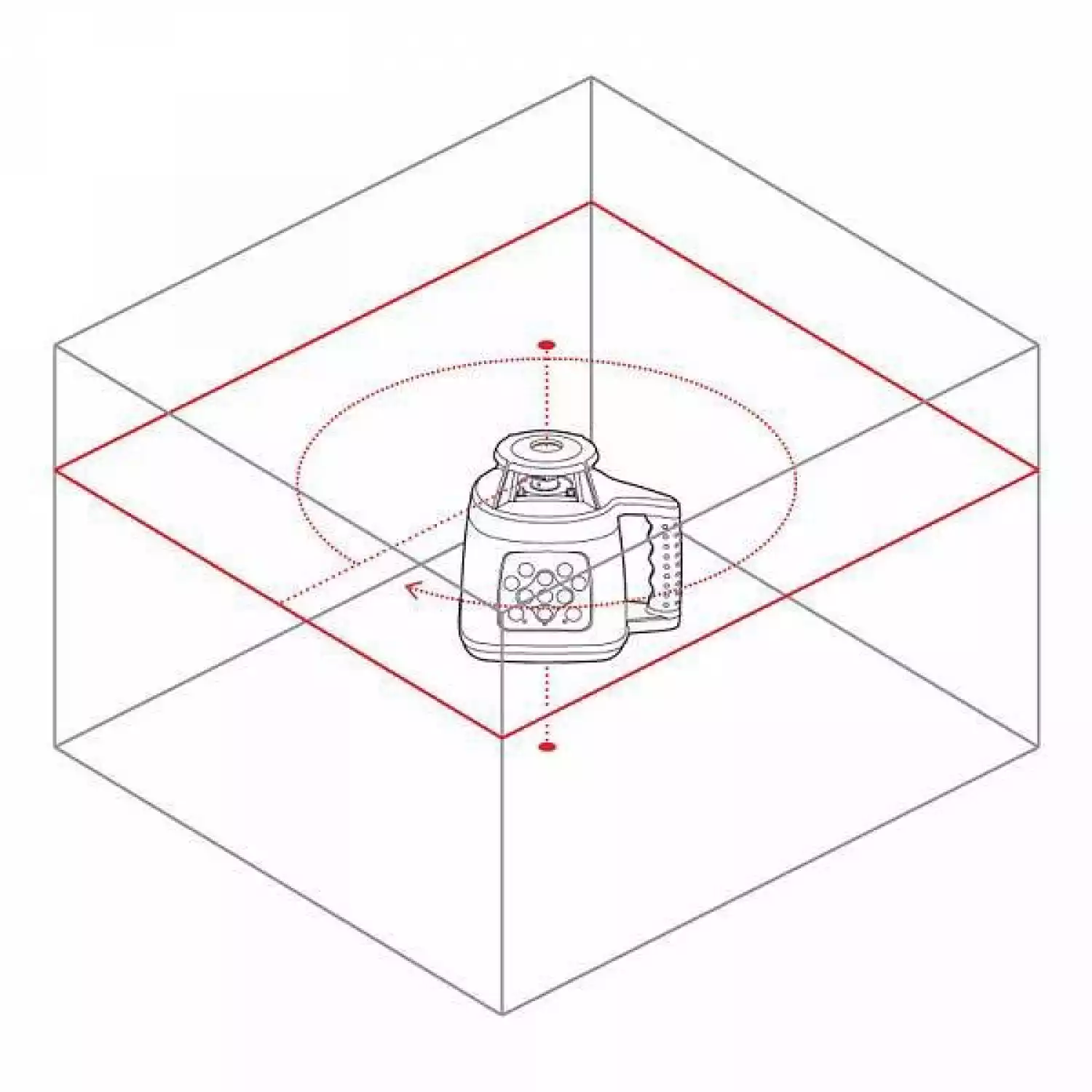 Ротационный нивелир RGK SP-400 - 5