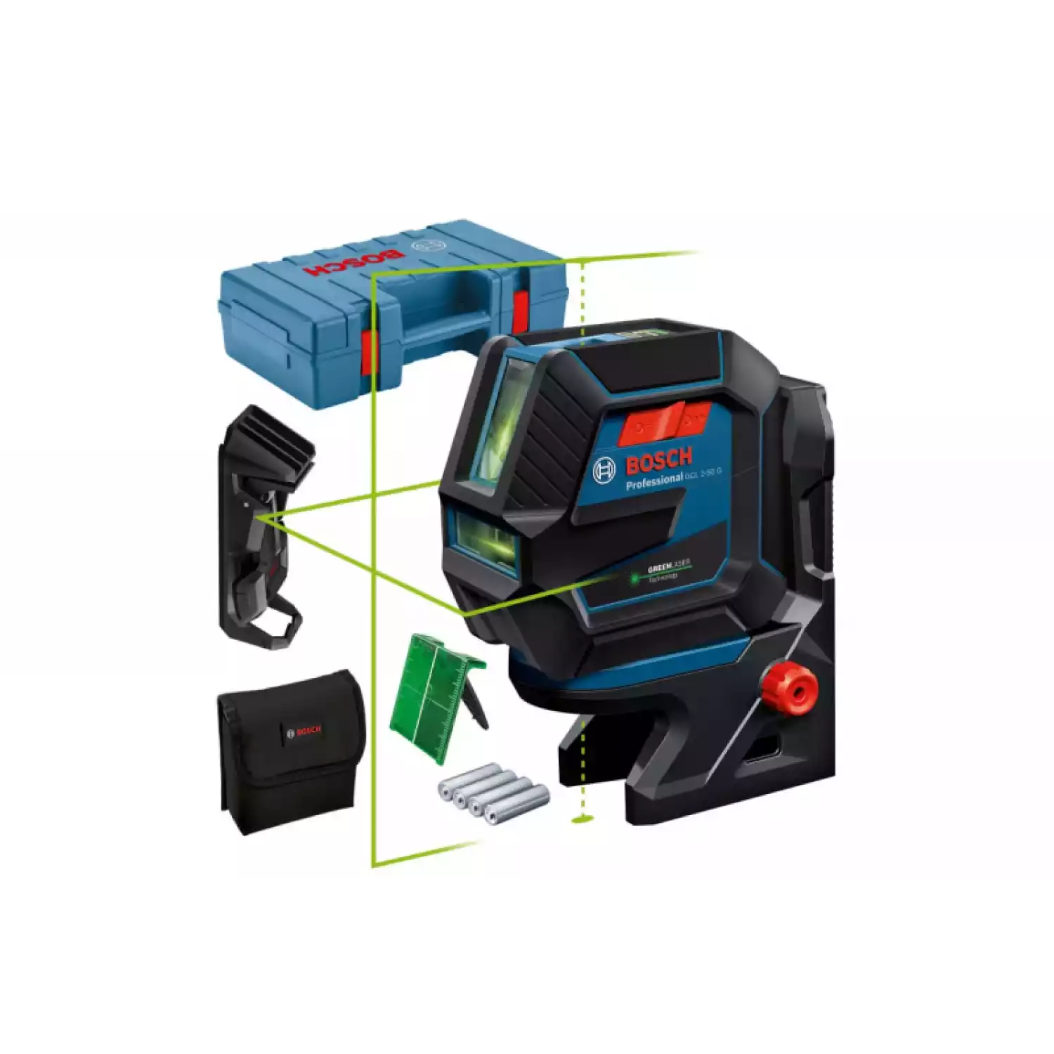 Лазерный уровень Bosch GCL 2-50 G + DK 10 (0.601.066.M02) - 3
