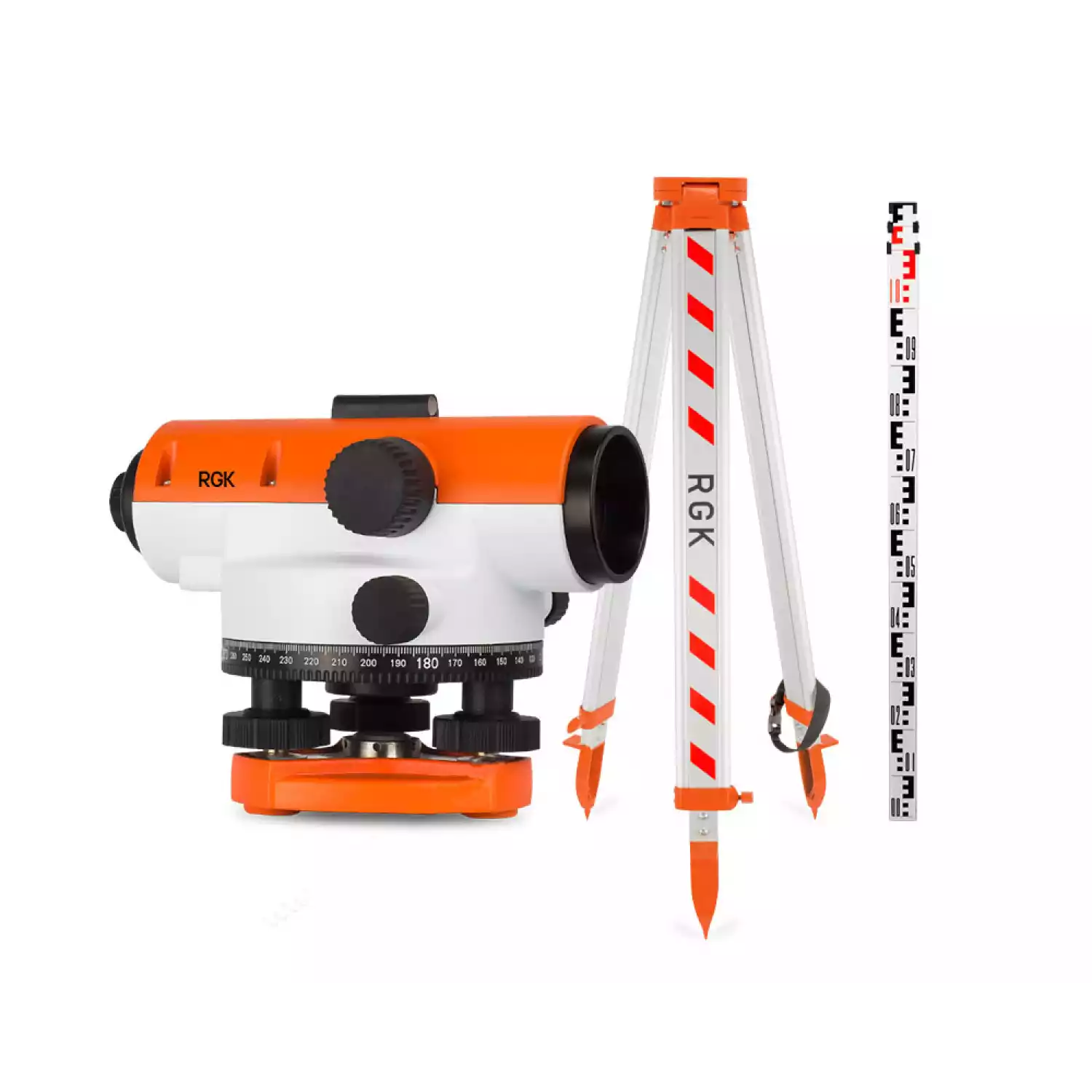Комплект оптический нивелир RGK C-20 штатив рейка - 3 в 1 - 1