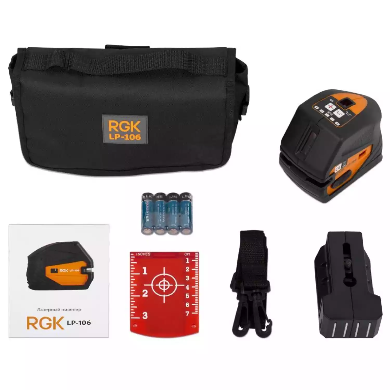Лазерный нивелир RGK LP-106 - 4