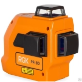 Лазерный уровень RGK PR-3D минимальная комплектация купить в Москве