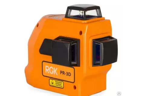 Лазерный уровень RGK PR-3D минимальная комплектация