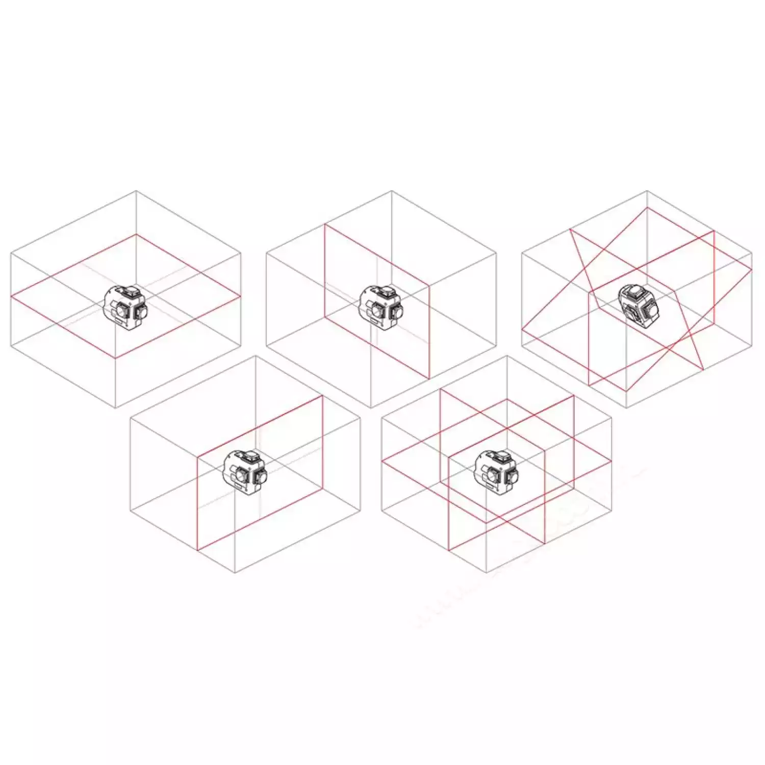 Лазерный уровень RGK PR-3D минимальная комплектация - 6