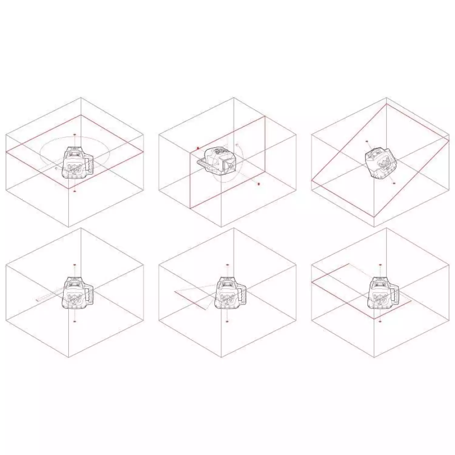 Ротационный нивелир RGK SP-610 - 5