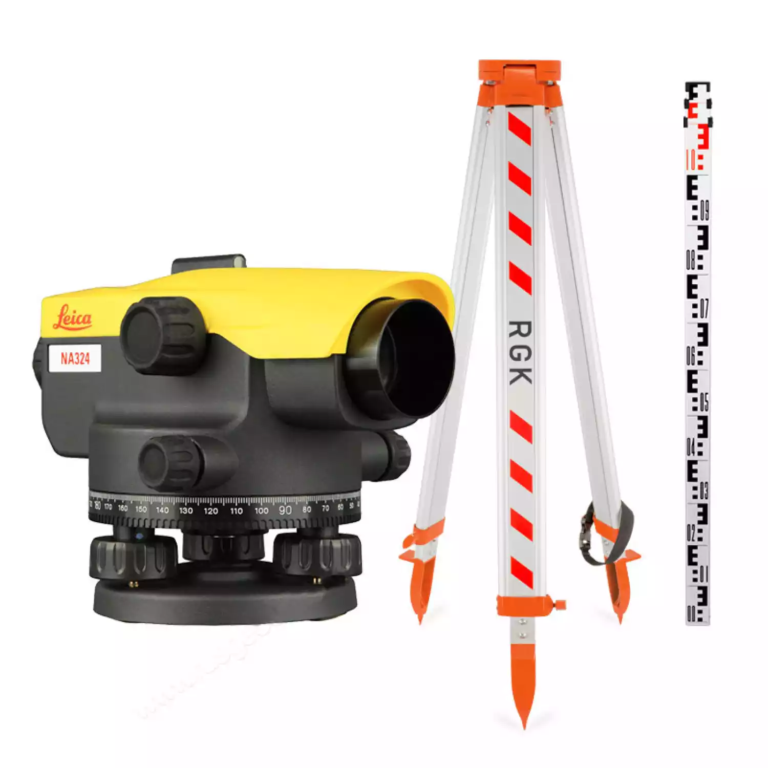 Комплект оптический нивелир Leica NA 324 штатив рейка - 3 в 1 с поверкой - 1