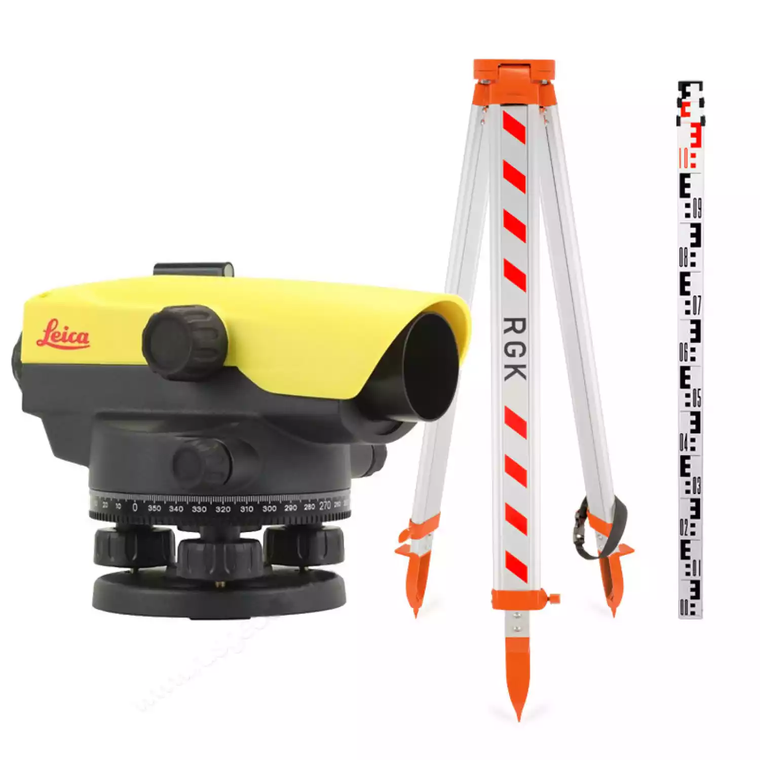 Комплект оптический нивелир Leica NA 524 штатив рейка - 3 в 1 с поверкой - 1
