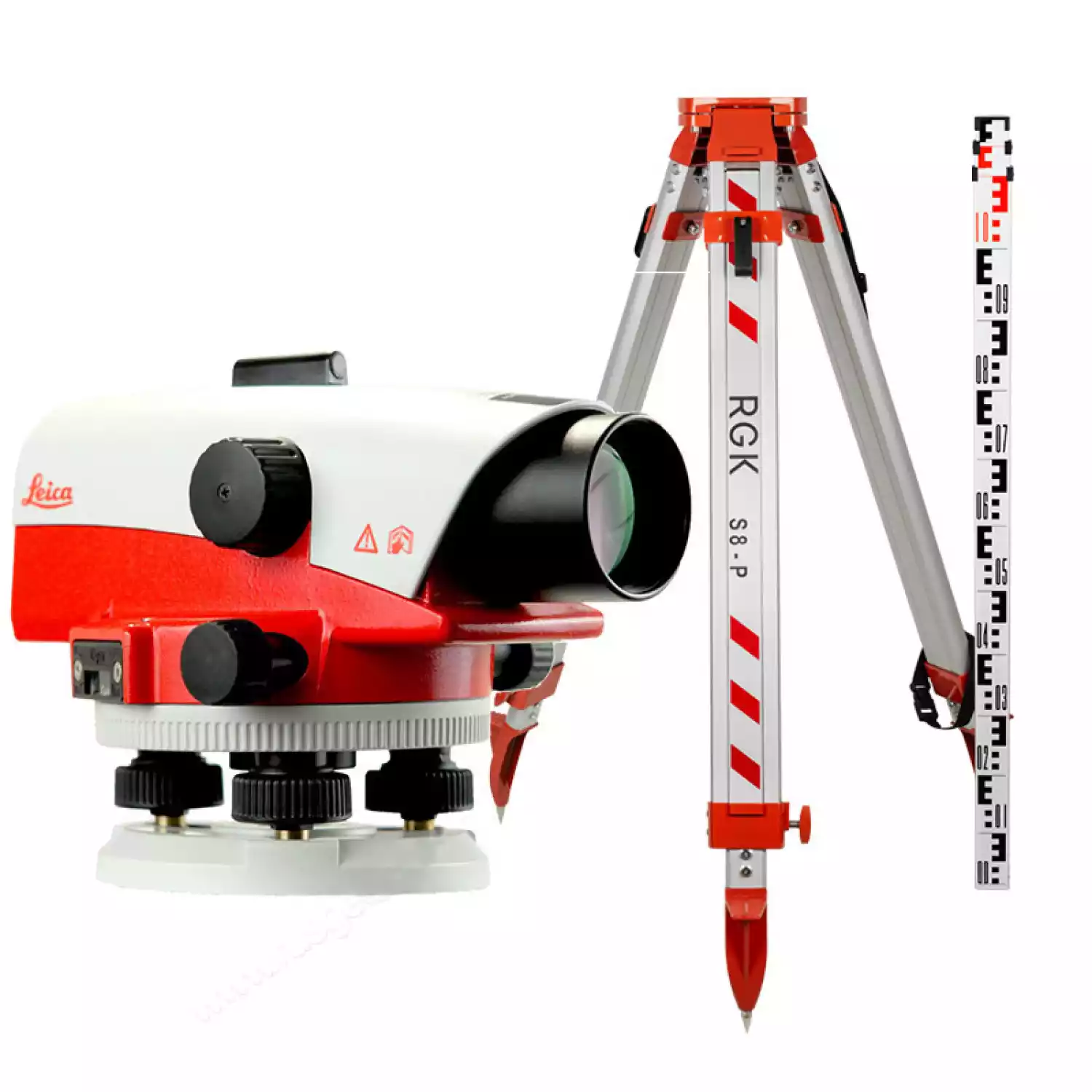 Комплект оптический нивелир Leica NA 730 plus штатив рейка - 3 в 1 с поверкой - 1