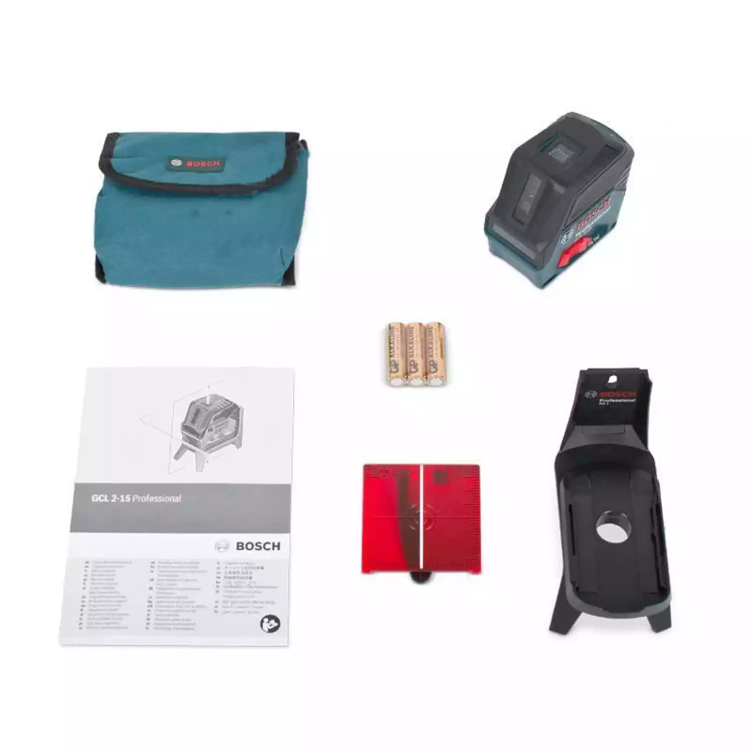 Лазерный уровень Bosch GCL 2-15 Professional + RM1 (0.601.066.E00) - 4