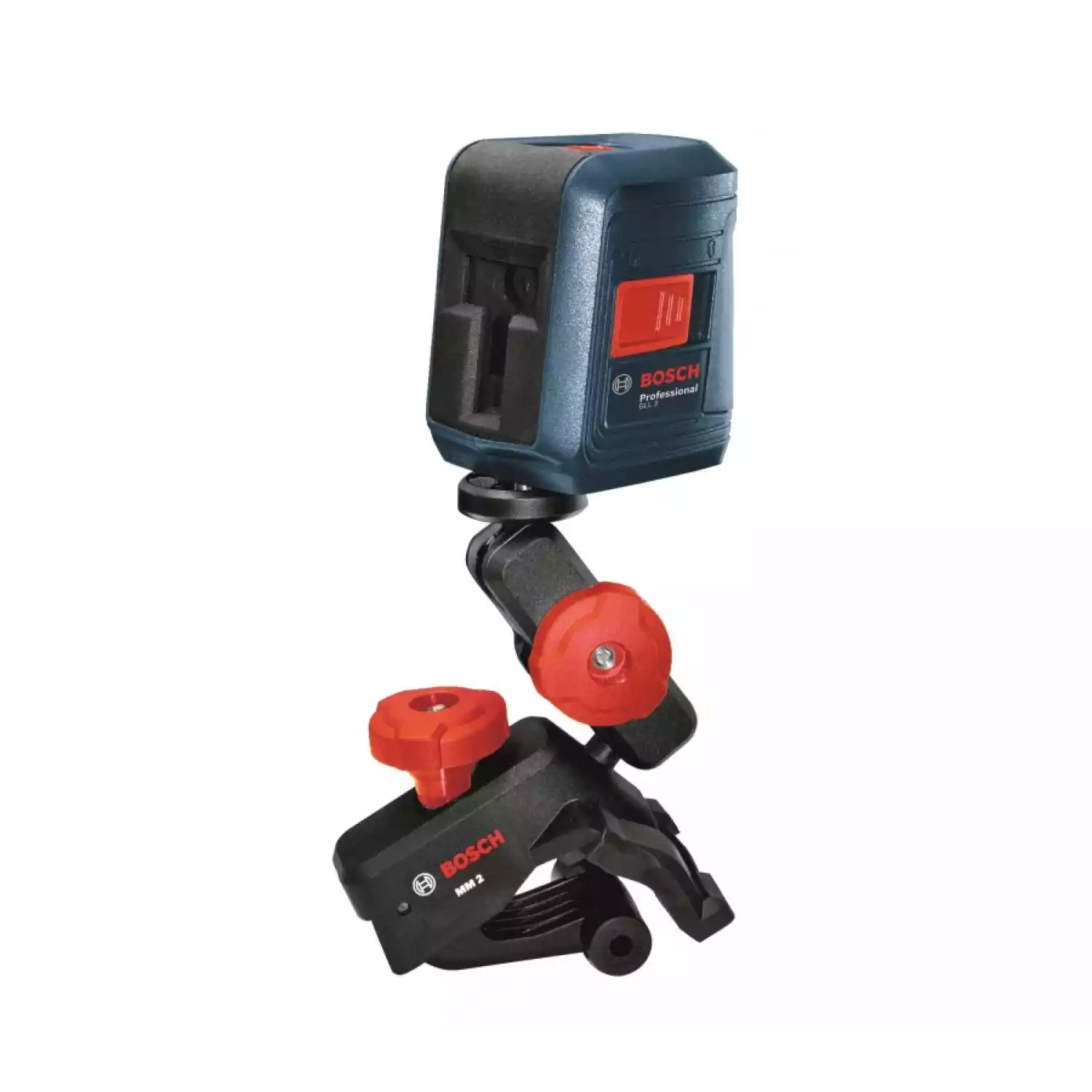 Лазерный уровень BOSCH GLL 2 с держателем MM2 - 1