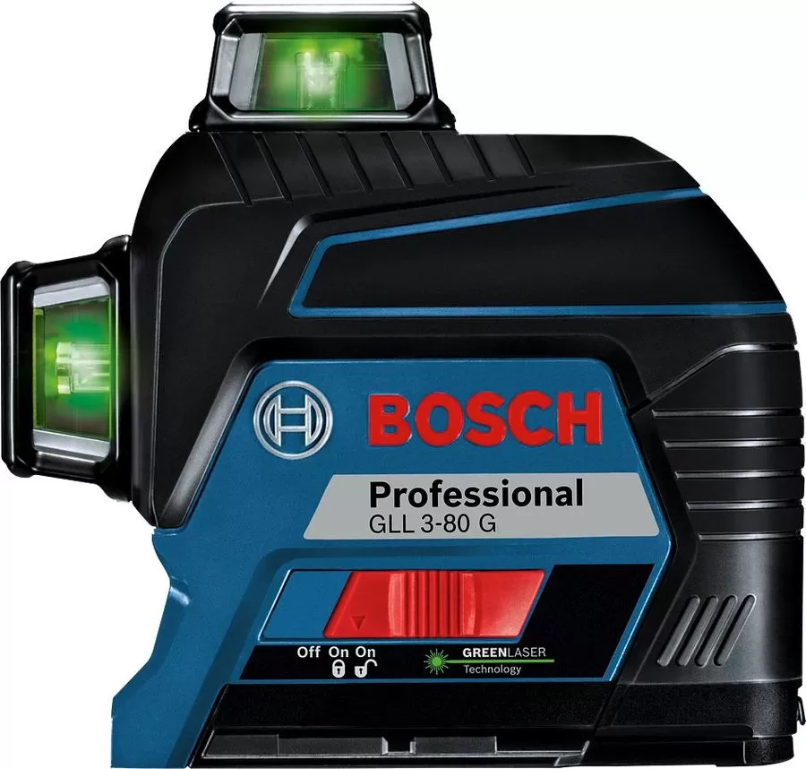 Лазерный уровень Bosch GLL 3-80 G Professional (0.601.063.Y00) - 2