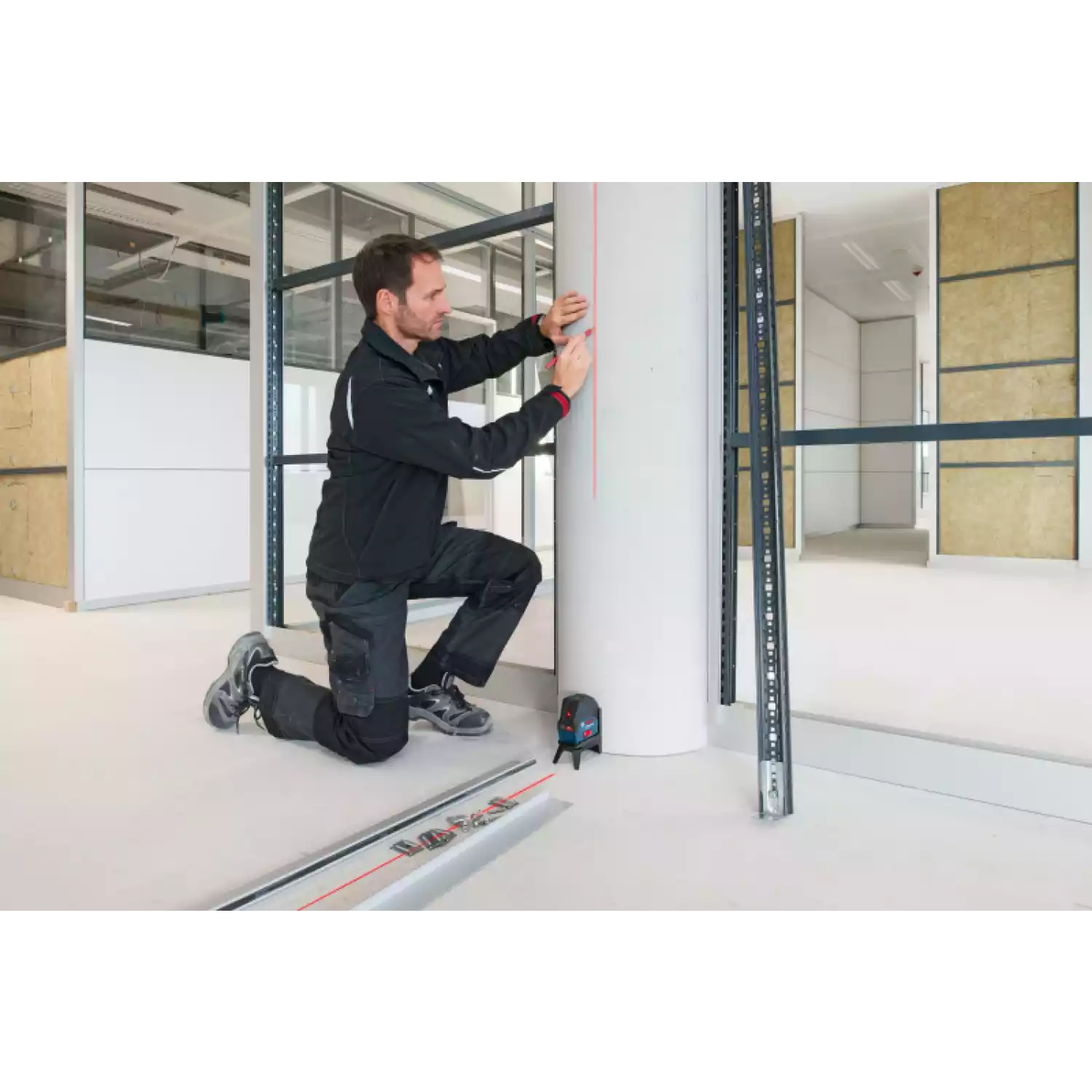 Лазерный уровень Bosch GCL 2-50 + RM1 + BM3 + кейс - 5