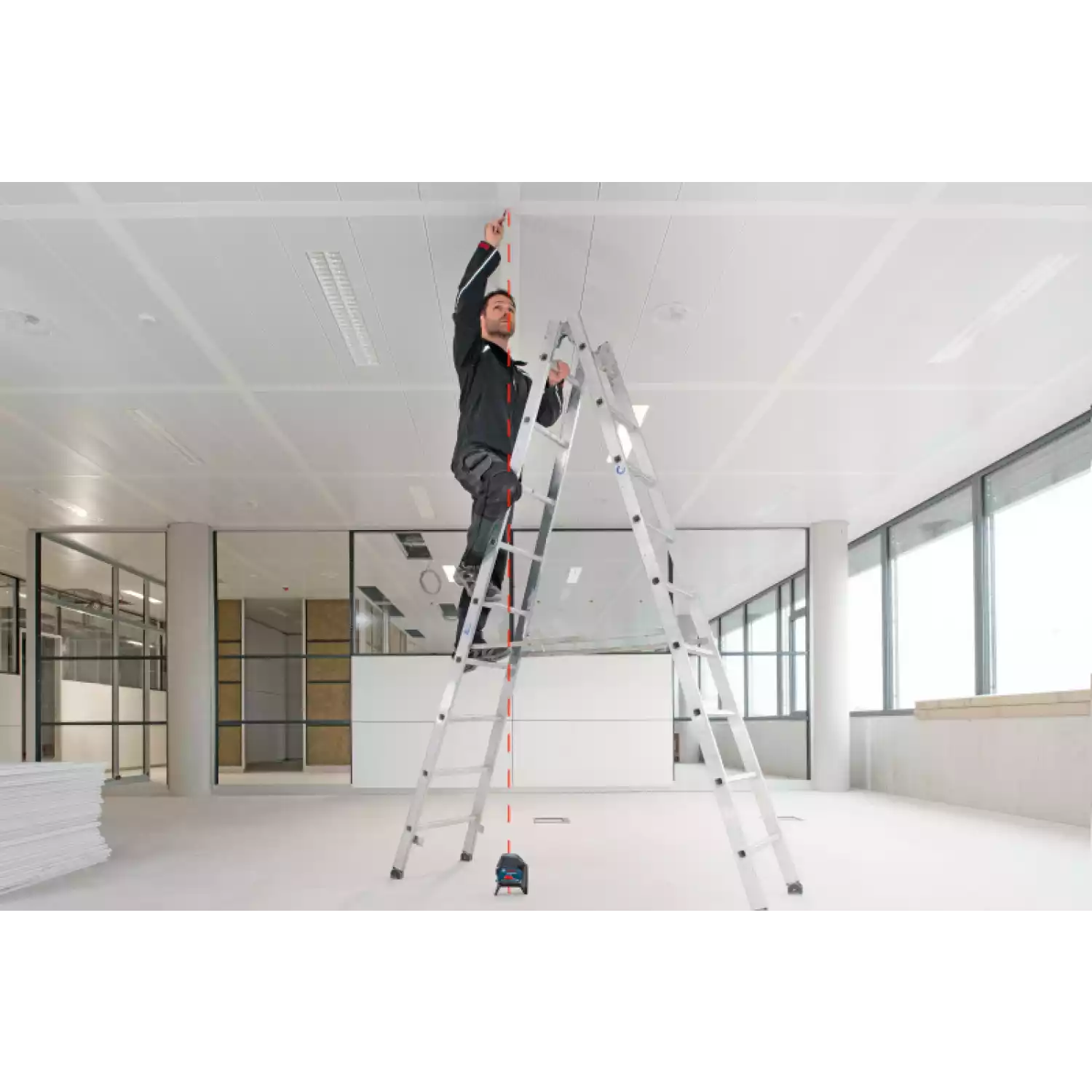 Лазерный уровень Bosch GCL 2-50 + RM1 + BM3 + кейс - 6