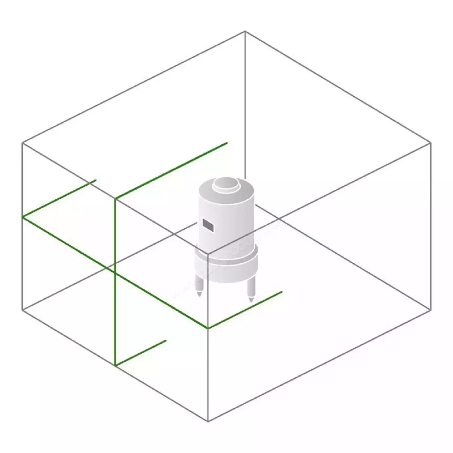 Лазерный нивелир Bosch GCL 2-15G + RM1 + BM3 + кейс (0.601.066.J00) - 6
