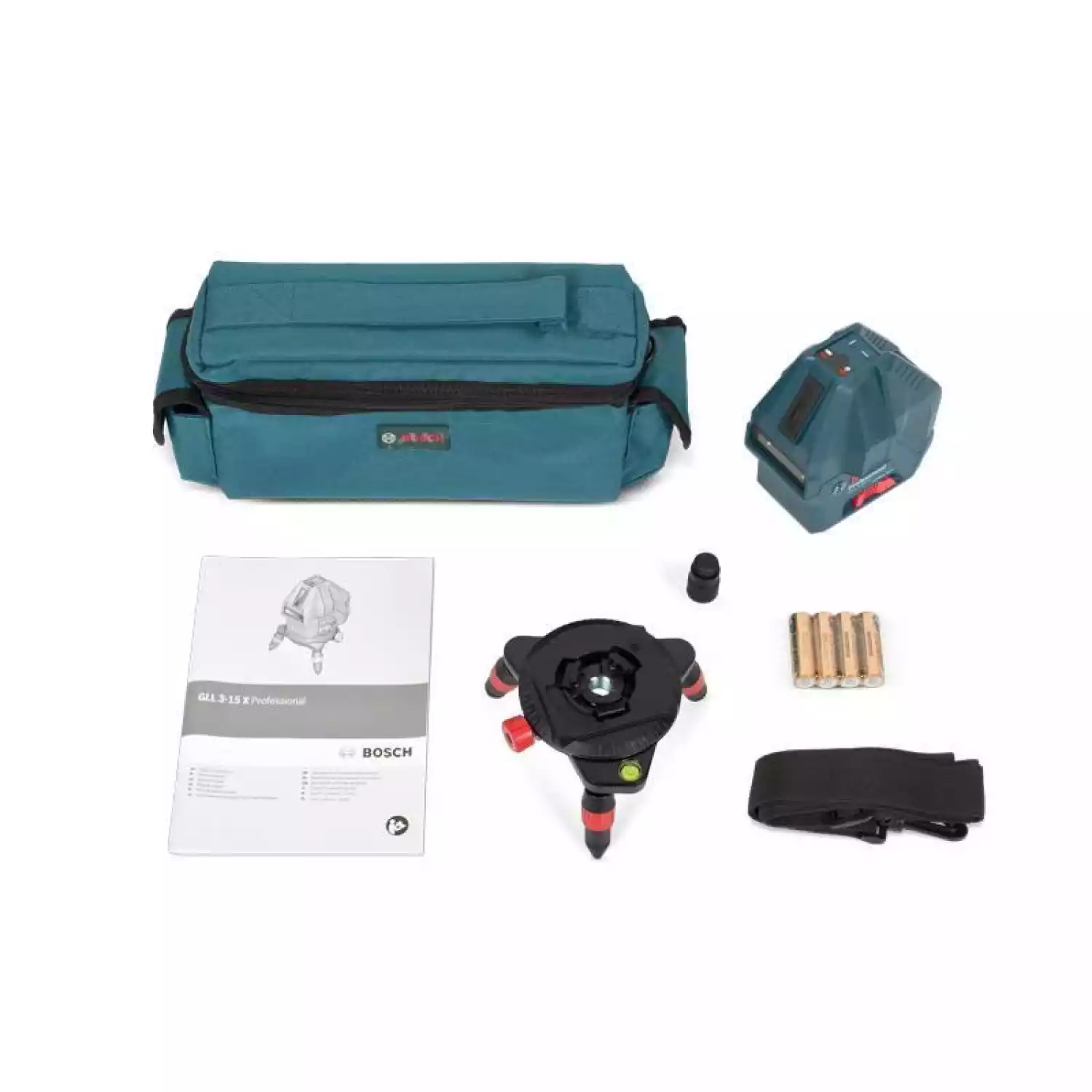 Лазерный уровень Bosch GLL 3-15 X (0.601.063.M00) - 3