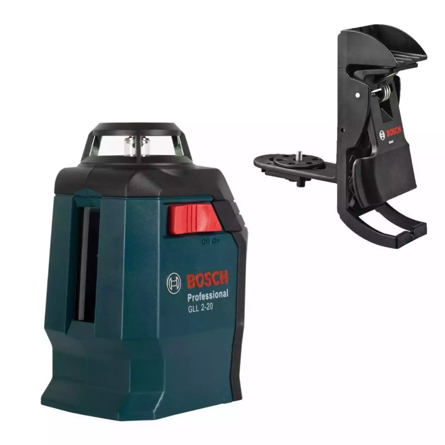 Лазерный нивелир Bosch GLL 2-20 + BM-3 + Кейс (0.601.063.J00) - 1