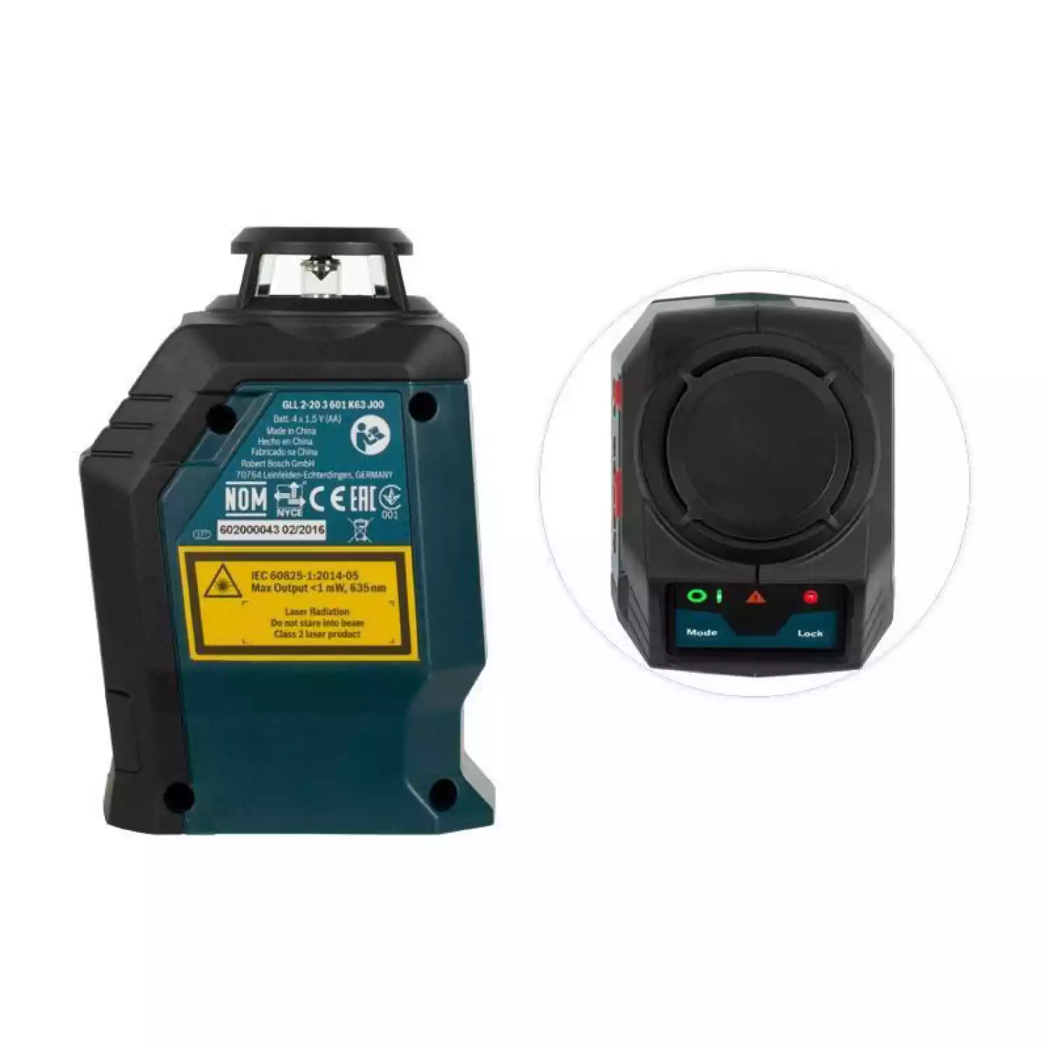 Лазерный нивелир Bosch GLL 2-20 + BM-3 + Кейс (0.601.063.J00) - 3