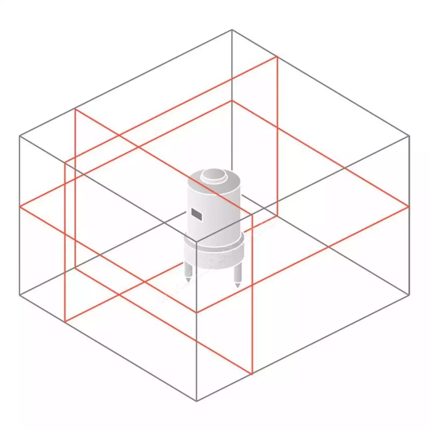Лазерный уровень Bosch GLL 3-80 C + вкладка под L-BOXX (0.601.063.R00) - 5