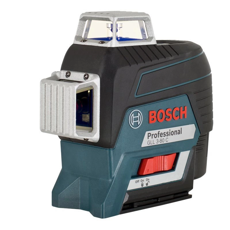 Лазерный уровень Bosch GLL 3-80 C + BM 1 + GBA 12V + L-Boxx ( 0.601.063.R02) - 1