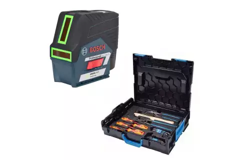 Лазерный уровень Bosch GCL 2-50 CG+RM2+BM 3 clip L-Boxx+GEDORE set (0.615.994.0KF)