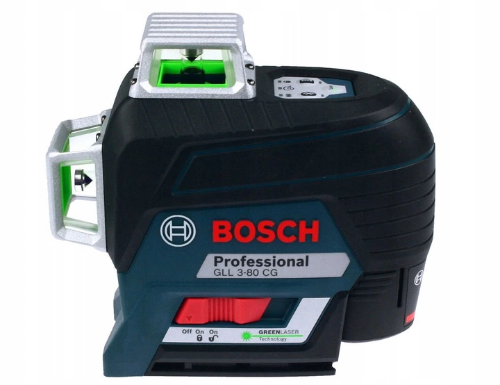 Лазерный уровень Bosch GLL 3-80 CG + BM 1 + GBA 12V + L-Boxx (0.601.063.T00) - 2
