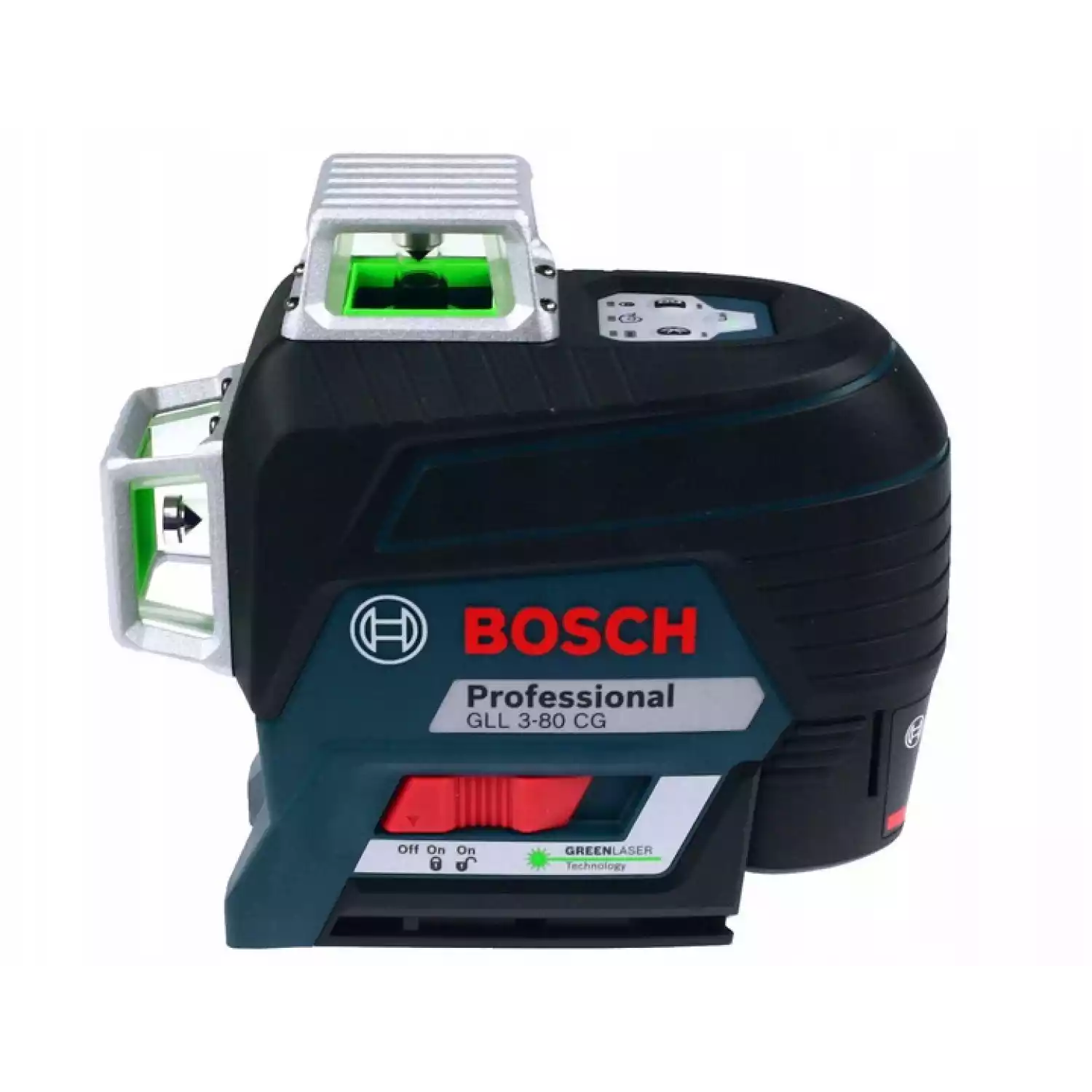 Лазерный уровень Bosch GLL 3-80 CG + BM 1 + GBA 12V + L-Boxx (0.601.063.T00) - 2
